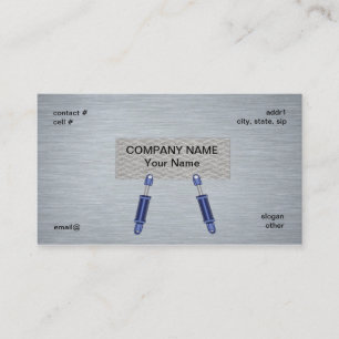 Carte De Visite concept de cylindre hydraulique