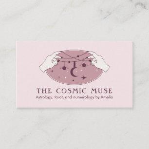 Carte De Visite Concepteur de bijoux spirituels, astrologue, psych