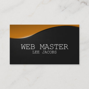 Carte De Visite Concepteur maître développeur Web Tech informatiqu