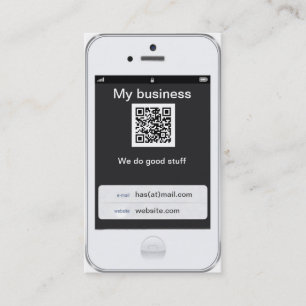 Carte De Visite Conception blanche personnalisable professionnelle