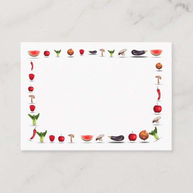 Carte De Visite Conception de cuisine pour cuisiniers (Devant)