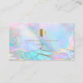 Carte De Visite conception du logo de coquillage