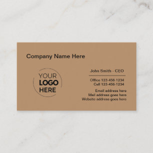 Carte De Visite Conception du logo professionnel de l'entreprise B