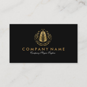 Carte De Visite Conception simple et moderne du logo de l'ornement