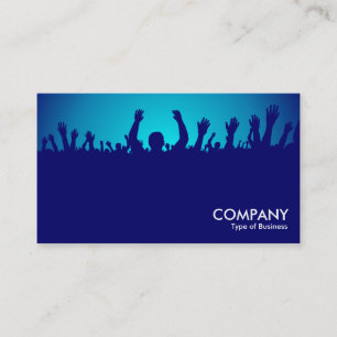 Carte De Visite Concert - Dk Blue & Cyan