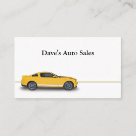 Carte De Visite Concessionnaire automobile d'occasion