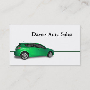 Carte De Visite Concessionnaire automobile d'occasion