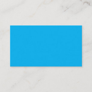 Carte De Visite Concevez Votre Propre Bleu Ciel Uni
