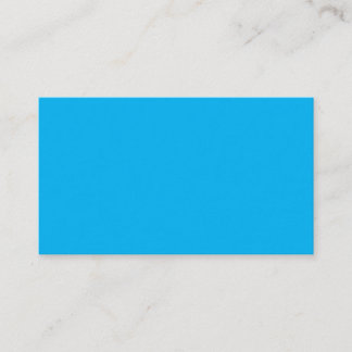 Carte De Visite Concevez Votre Propre Bleu Ciel Uni