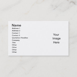 Carte De Visite Concevez votre propre Businesscard