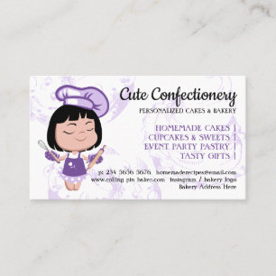 Carte De Visite Confiserie Boulangerie rabais fidélité