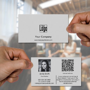 Carte De Visite Connectez l'ambassadeur de la société professionne