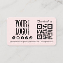 Connectez-vous avec nous Code QR Réseaux Sociaux R
