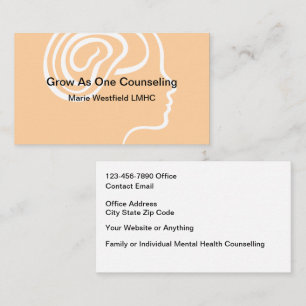 Carte De Visite Conseil en santé mentale local
