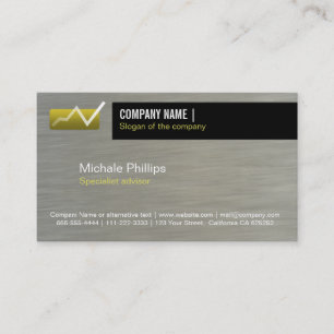 CARTE DE VISITE CONSEILLER EN BOURSE VALEURS INVESTISSEMENT