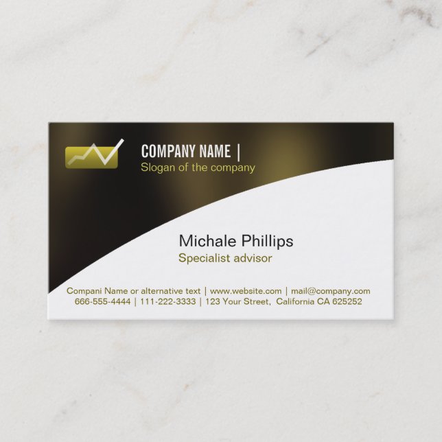 CARTE DE VISITE CONSEILLER EN BOURSE VALEURS INVESTISSEMENT (Devant)