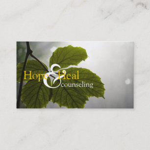 Carte De Visite Conseiller en thérapie de vie Coaching Thérapie Th