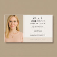 Conseiller financier Neutre Photo Beige