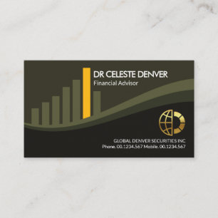 Carte De Visite Conseiller financier pour la conception des graphi