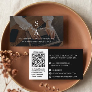 Carte De Visite Conseiller fiscal professionnel Expert-comptable M