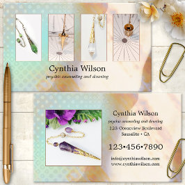 Carte De Visite Conseiller Spirituel Dowsing Pendulum Photo