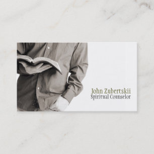 Carte De Visite Conseiller spirituel religieux Pasteur de religion