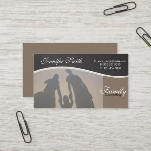 Carte De Visite Conseils aux familles Conseillers professionnels