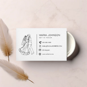 Carte De Visite Conseils pour un mariage moderne Thérapeute de c