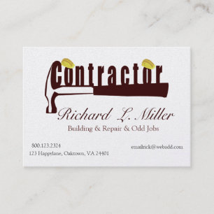 Carte De Visite Constructeur Casquette Sûr Maxi Constructeur Contr