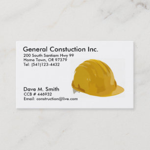 Carte De Visite Construction