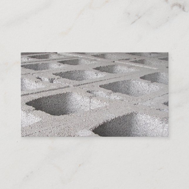 Carte De Visite Construction (Devant)