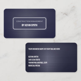 Carte De Visite Construction
