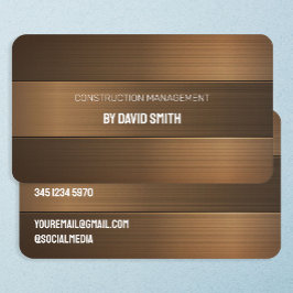 Carte De Visite Construction