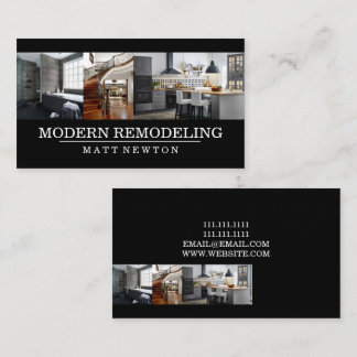 Carte De Visite Construction Builder business card