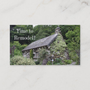 Carte De Visite Construction/carte de visite de retouche