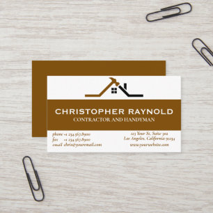 Carte De Visite Construction de maison sur mesure