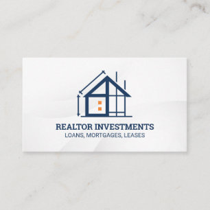 Carte De Visite Construction immobilière Bâtisseur