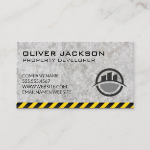 Carte De Visite Construction   Promoteur immobilier
