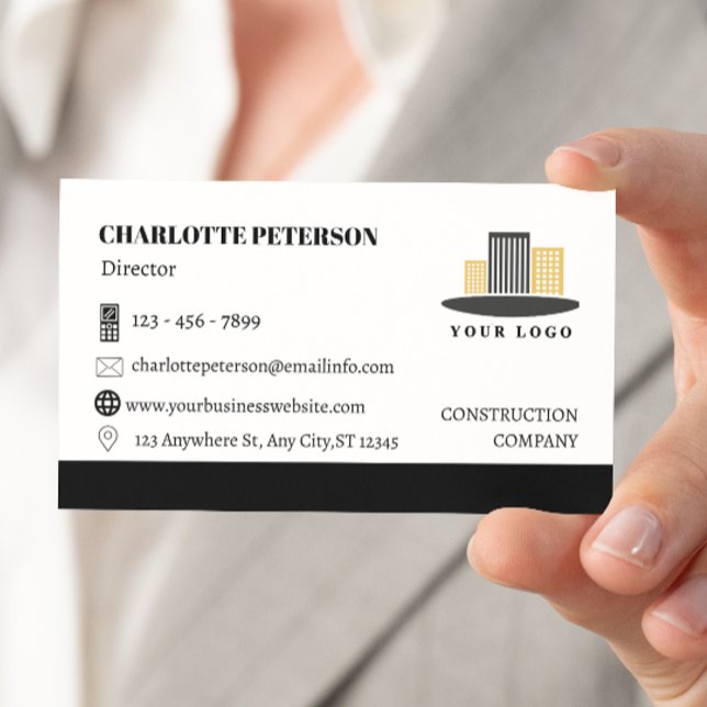 Carte De Visite Construction simple (Créateur téléchargé)