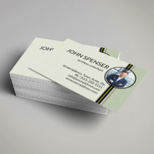 Carte De Visite Consultant commercial Conseiller financier Realtor