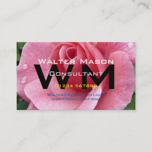 Carte De Visite Consultant Créez votre propre