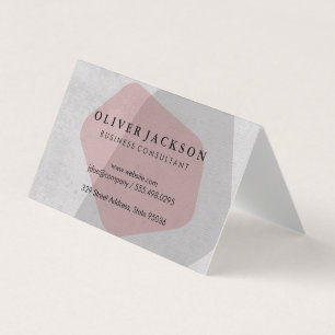 Carte De Visite Consultant d'entreprise