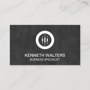 Carte De Visite Consultant d'entreprise   Logo du commerçant Stock