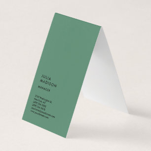 Carte De Visite Consultant du gestionnaire de tendance verticale