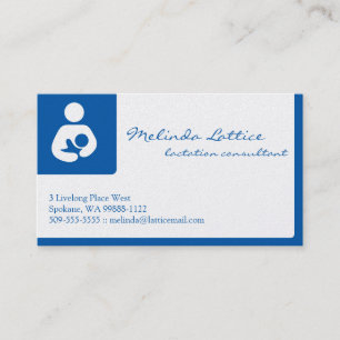 Carte De Visite Consultant en lactation