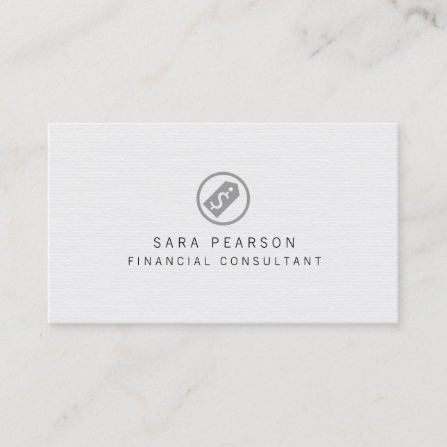 Carte De Visite Consultant financier Dollar Balise finance (Devant)