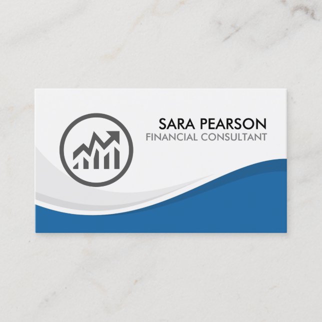Carte De Visite Consultant financier Financement (Devant)