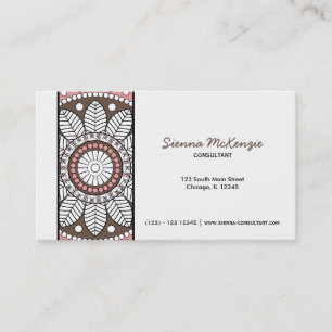 Carte De Visite Consultant Henna Mehndi