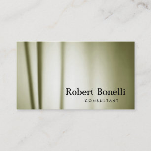 Carte de visite consultant moderne simple