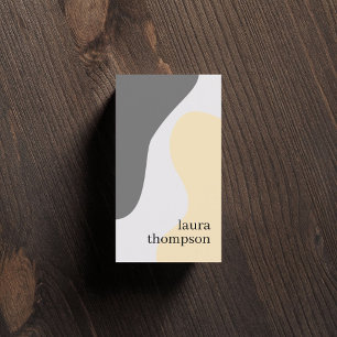 Carte De Visite Consultant Motif Pastel minimaliste et élégant